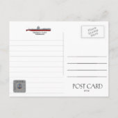 USS GROWLER SSG-577 SUBMARINE - POSTCARD POSTKARTE (Rückseite)