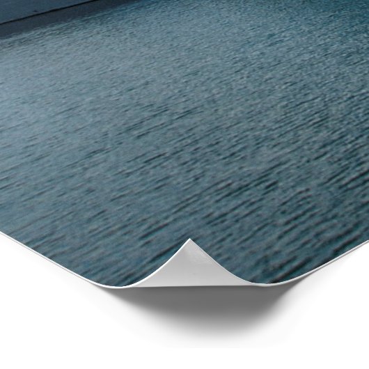 USS Halsey (DDG 97) Poster (Ecke)