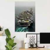 USS Harry S. Truman (CVN 75) Poster (Heimbüro)