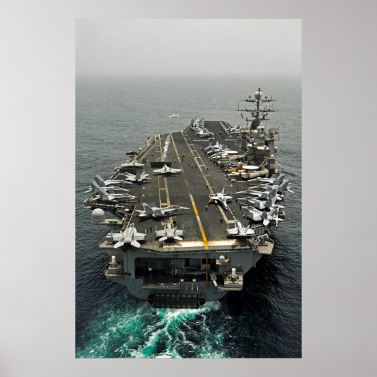 USS Harry S. Truman (CVN 75) Poster (Vorne)