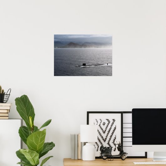 USS Hawaii (SSN 776) Poster (Heimbüro)