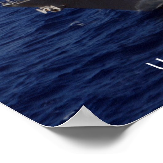 USS Higgins (DDG 76) Poster (Ecke)