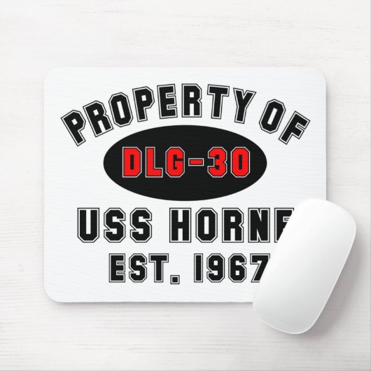 USS Horne DLG-30 Mousepad (Mit Mouse)