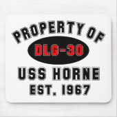 USS Horne DLG-30 Mousepad (Vorne)
