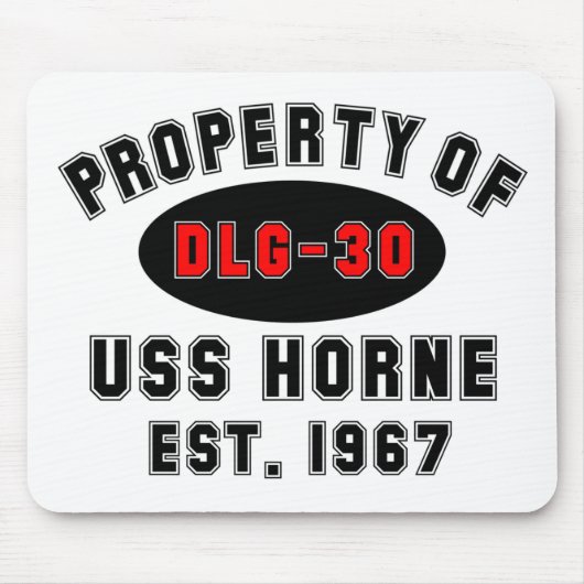 USS Horne DLG-30 Mousepad (Vorne)