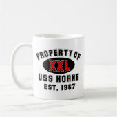 USS Horne Kaffeetasse (Links)