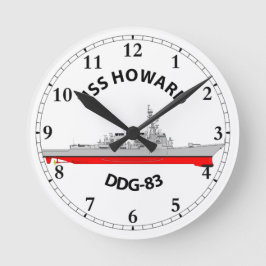 USS HOWARD - DDG-83 - ARLEIGH BURKE RUNDE WANDUHR