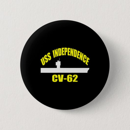 Uss Independence Cv-62 Flugzeugträger Väter Da Button (Vorderseite)