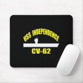 Uss Independence Cv-62 Flugzeugträger Väter Da Mousepad (Mit Mouse)