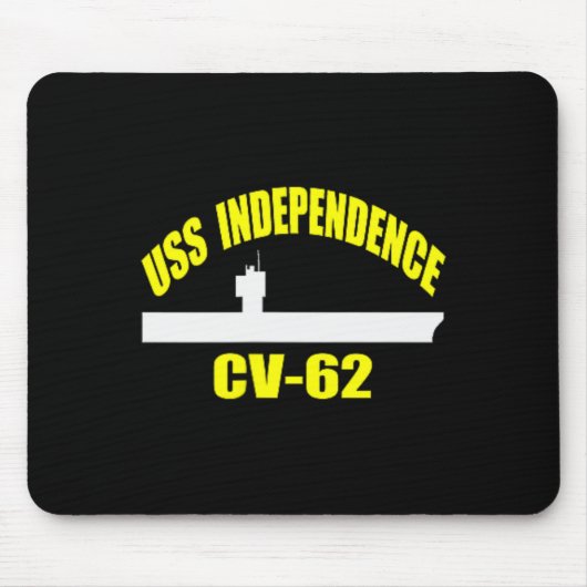 Uss Independence Cv-62 Flugzeugträger Väter Da Mousepad (Vorne)