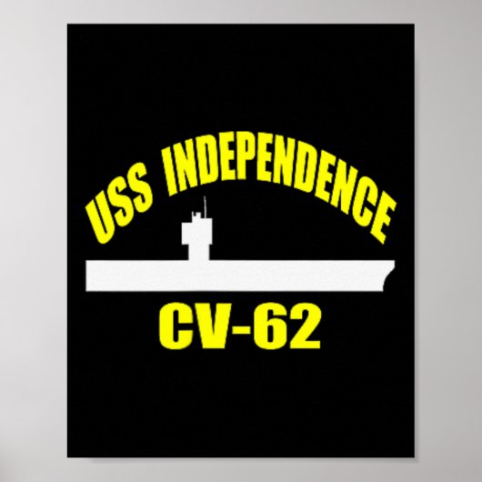 Uss Independence Cv-62 Flugzeugträger Väter Da Poster (Vorne)
