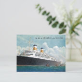 USS Independence & SS-Verfassung Vintag Postkarte (Stehend Vorderseite)