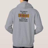 USS INDIANA (BB-58) HOODIE (Rückseite)