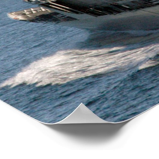 USS Ingraham (FFG 61) Poster (Ecke)