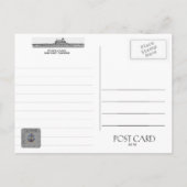 USS INTREPID CVS-11 AIRCRAFT CARRIER - Postkarte (Rückseite)