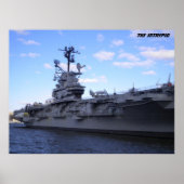 USS Intrepid-Plakat Poster (Vorne)