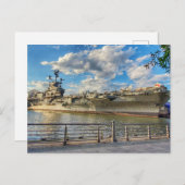 USS Intrepid Postkarte (Vorne/Hinten)