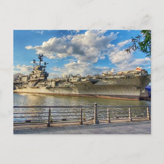 USS Intrepid Postkarte (Vorderseite)