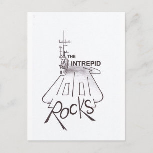 USS INTREPID Postkarte