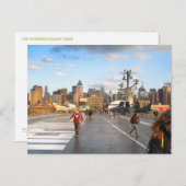 USS Intrepid's Flight Deck Postkarte (Vorne/Hinten)