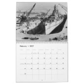 USS Iowa Calendar Kalender (Feb 2027)