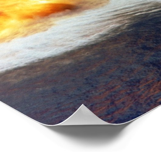 USS Iowa Firing Poster (Ecke)