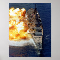 USS Iowa Firing