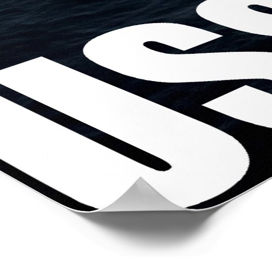 USS Jason Dunham Poster (Ecke)