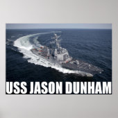 USS Jason Dunham Poster (Vorne)
