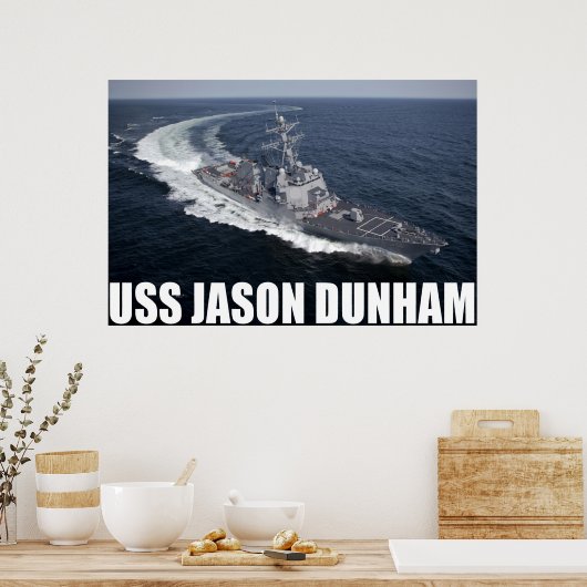 USS Jason Dunham Poster (Küche)