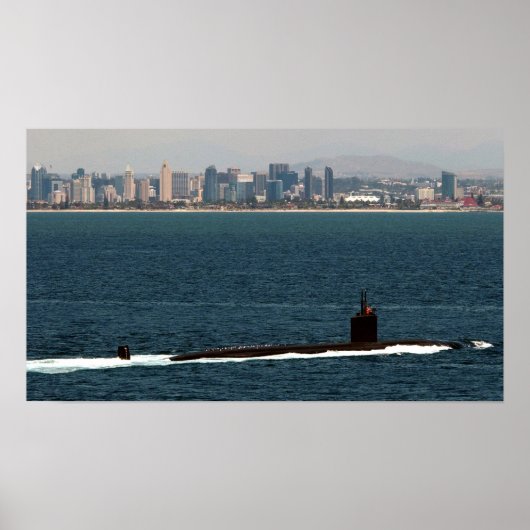 USS Jefferson City (SSN 759) Poster (Vorne)