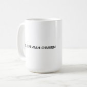 USS Jeremias O'Brien Kaffeetasse (Vorderseite Links)