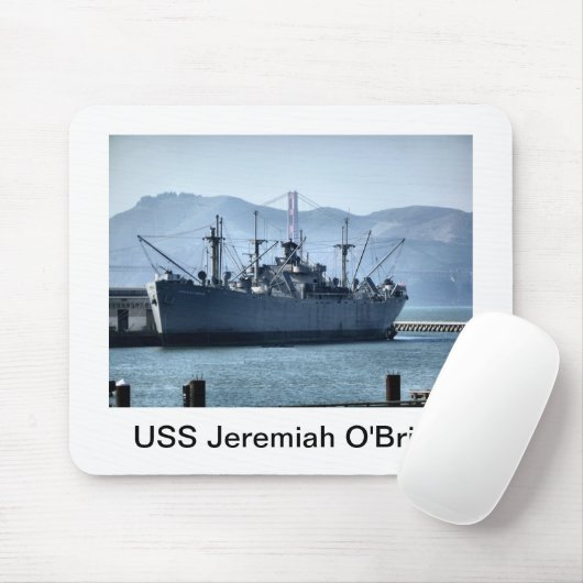 USS Jeremias O'Brien Mousepad (Mit Mouse)