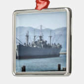 USS Jeremias O'Brien Silbernes Ornament (Links)