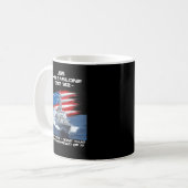 USS John Basilone DDG-122 Destroyer Ship USA Flag Kaffeetasse (Vorderseite Links)