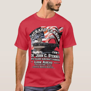 USS John C Stennis CVN74 Flugzeugträger T-Shirt