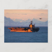 USS John C. Stennis (CVN 74) Postkarte (Vorderseite)