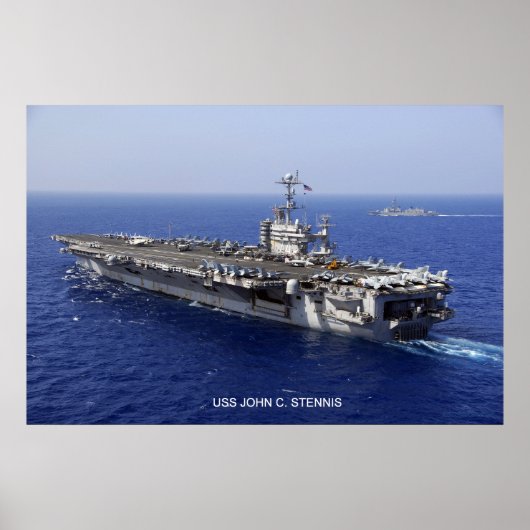 USS John C. Stennis Poster (Vorne)