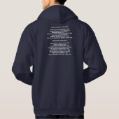 USS-Jungfrau (AKA-20) Hoodie (Rückseite)