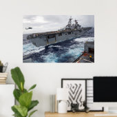 USS Kearsarge (LHD 3) Poster (Heimbüro)