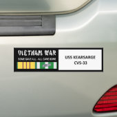 USS KEARSARGE VIETNAMKRIEG-VETERAN AUTOAUFKLEBER (Auf Auto)