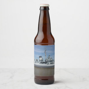 USS KIDD 661 Flasche Bierflaschenetikett