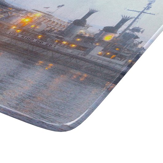 USS KIDD Cutting Board Schneidebrett (Ecke)