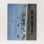 USS KIDD DD 661 Jigsaw Puzzle (Vertikal)