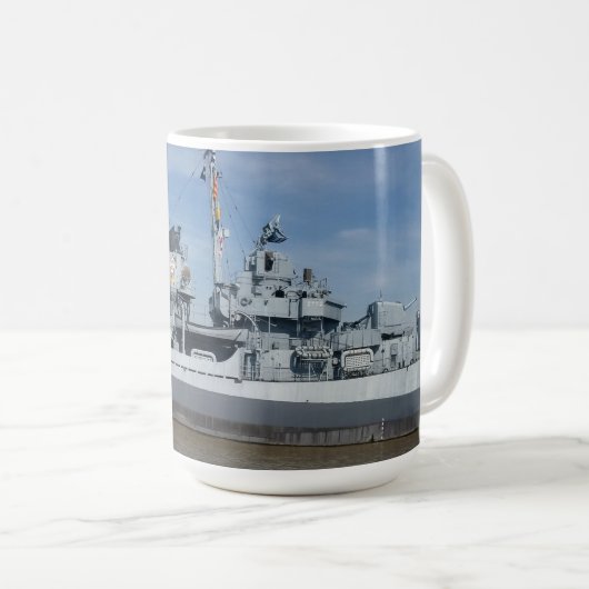 USS KIDD DD 661 KAFFEETASSE (VorderseiteRechts)