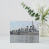 USS KIDD DD 661 Postcard Postkarte (Stehend Vorderseite)