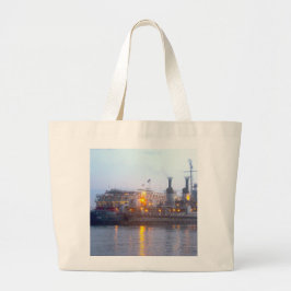 USS KIDD DD 661 Tote Bag Jumbo Stoffbeutel