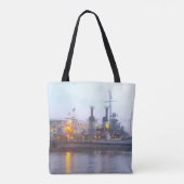 USS KIDD DD 661 Tote Bag Tasche (Rückseite)