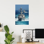 USS Kidd (DDG 100) Poster (Heimbüro)