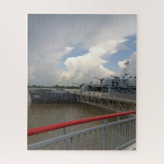 USS KIDD Jigsaw Puzzle (Vertikal)